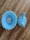 Blue Milk Mosser Hen On Nest Salt 