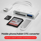 3-in-1 Usb C Sd Card Reader Type C To Micro Sd Tf Adapter Otg For Phone Pc Lapto
