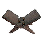 Vintage Old Antique Wooden Fine Hand Craved Beautiful Unique Design Book Stand