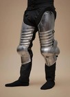 Medieval Polished Steel Knight Half Armor Pair Of Leg Armor Cosplay larp Costume