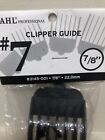 7 8    Wahl Attachment Clipper Guide Comb Guard 22mm  7 Black Genuine Vintage New
