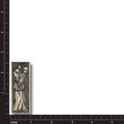 New Wood Rubber Stamp  Pretty Victorian Lady Art Nouveau Woman Girl Side Ball Sm