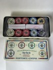 The Greenbacks History Chips Poker Chip Set And Cards