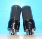 50l6gt Rca Radio Audio Amplifier Vintage Electron Vacuum Tubes 2 Valves Tested