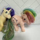 Vintage My Little Pony G1 Glory Shooting Star Unicorn   Parisol 1983 Hasbro X2 