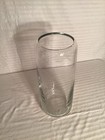 Large Contemporary Clear Glass Vase - 14   h X 5 5    Diameter