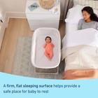 Graco Dream More Bedside Sleeper - Gray