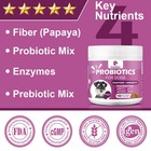 Probiotics For Dogs Soft Chews For Seasonal Allergies  Gut  And Digestive Health