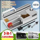 Automatic Cigarettes Rolling Machine 6 5mm 8mm Electric Tobacco Injector Maker