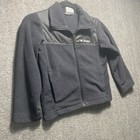 Columbia Interchange Fleece Youth Size Xs 6-7 Full Zip Jacket Black Zipper