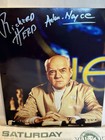 Sea Quest Richard Herd Signed Photo Admiral Noyce From Vulkon 2002 Show