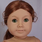 18  American Girl Doll Pleasant Company Felicity  Red Hair pin Curls green Eyes