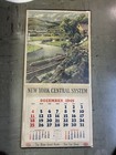 New York Central Calendar 1949  the Mohawk Valley  Super Rare By Belck Euc