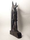 Handmade Anubis God Statue   Large Statuette From Ancient Egypt Made From Basalt