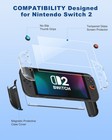 6 In 1 Clear Dockable Case Protective Cover For Nintendo Switch 2  2025  Console