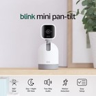 Blink Mini Pan-tilt Alexa-enabled Indoor Rotating Plug-in Smart Security Camera
