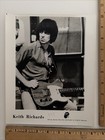Rolling Stones 8  X 10  Keith Richards Guitar Press Photo 1970s Atlantic Records
