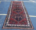 Old antique Caucasian Design In Size 4 1   12  Very Rare Kazak village Design Rug