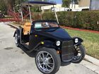 2025 Black California Roadster Golf Cart 4 Passenger Seat Lsv Lithium