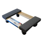 Wood Moving Dolly 12x18 Heavy Duty Furniture Cart 661 Lb Load 4 Caster Wheels