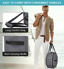 Hat Box For Travel And Storage  Collapsible Hat Case Cowboy Cap Hat Organizer Fo