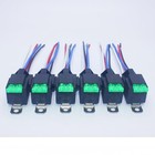 4-pin 12v 30 Amp Fuse Relay Switch Set With 14 Awg Hot Wire  12v Dc 4-pin Spst 