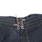 Vtg Birdwell Beach Britches 32x9 Board Shorts Mens Navy Blue Nylon Swim Trunks