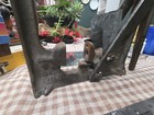 Antique Vintage Cast Iron O e  Potter Sapulpa Okla Heavy Duty Crimper Shear Tool