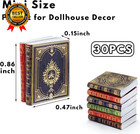 30 Pack 1 12 Scale Miniatures Dollhouse Books Assorted Timeless Miniatures