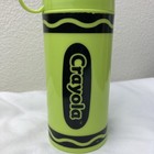 Crayola Evri-holder Crayon Neon Green 2010 Thermos Style Travel Mug 11 5oz