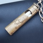 Vintage Mezuzah Hebrew Jewish Pendant Charm Scroll On 12 K Gold Filled Bracelet