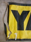 Vintage Original Yamaha Banner Black Yellow Size 3 x10  1970s Yz80 Yz125 Yz250