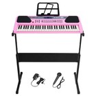 61 Key Music Electronic Keyboard Electric Digital Piano Organ W  Stand Xmas Gift