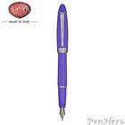 Aurora Ipsilon Spring Primavera Purple Fountain Pen Broad Nib