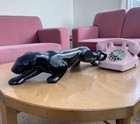 Mcm Haeger Pottery Black Panther Statue 16    Mid Century Modern Ceramic Retro