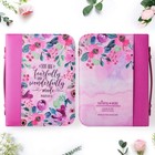 Bible Covers Case For Women Large Leather Bible Carrying Cases Holder Pink 10   