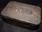 Vintage Tin  Virginia Extra Dry Smoking Tobacco  Free Shipping