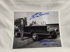 George Barris With Original Batmobile Reprint Autographed Picture 8  X 11 