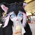 Fursuit Costume Child Outfit Lolita Beast Cosplay Clothing Set Plush Mask Gifts
