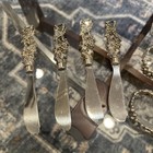 Vintage 1998 Arthur Court Grapes Candle Holder  Napkin Holders  Basket  Knives