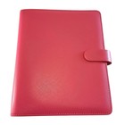 Filofax Saffiano Peony Pink Planner Organizer Large  A5 With Inserts  Agenda