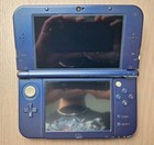 New Nintendo 3ds Xl Metallic Blue Charger   32gb Sd Card   Region Free