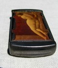 Fine Antique Risque    Nude Woman American Match Safe With Double Nude Panels