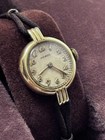 Antique Art Deco Movado Gold Filled Lady Wrist Watch   Gemex Gf Band Mechanical
