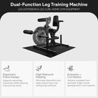 Balancefrom Fitness Leg Extension   Curl Machine  Adjustable Home Gym Equipment