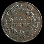 1826 Classic Head Half Cent 1 2c - 0059
