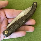 Old Vintage Antique European Large Clasp Friction Folder Pocket Knife