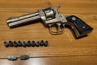 Vintage 1950   s Nichols Stallion 32 Die-cast Cap Gun Made In Usa 12 Bullets Read