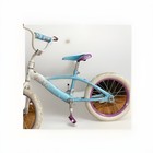 Disney Frozen Girls 16 In Kids Bike Light Blue white purple Coaster Brake