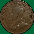 1922 Canada 1 Cent Fine F Coin  45403